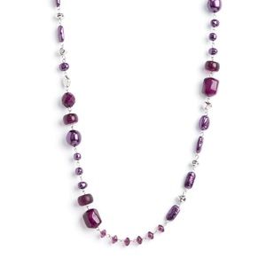 Juicy Gossip Purple Necklace